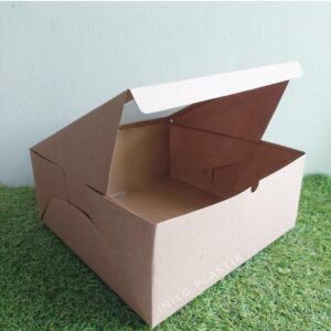 Brown Kraft Box Kaca