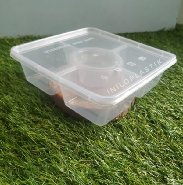 @25pcs Thinwall DM 1000ml Sekat 5 - Image 3