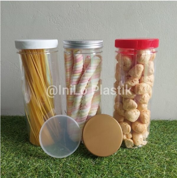 Jar Cylinder 1500 ml + Tutup