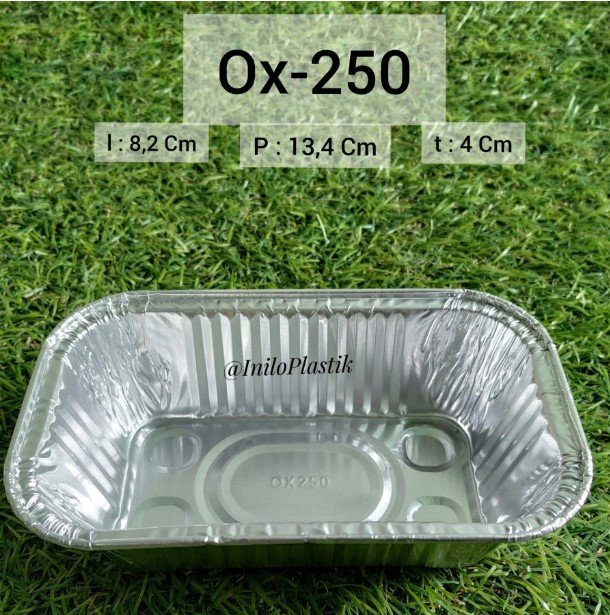 Aluminium Foil OX-250 Tanpa tutup