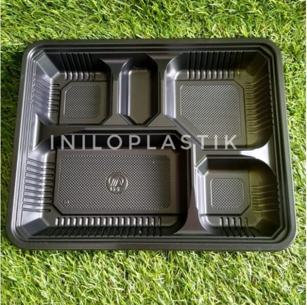 Tray Bento Sekat 5 -3