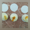 Kertas Alas Mini Bakpau Bulat / Alas Bakpao Ukuran 8 Cm @1pack