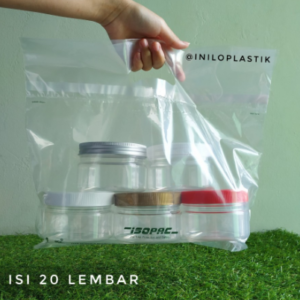 Kantong Kemasan Bersegel Isopac Ukuran L / Plastik Segel