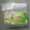 Standing Pouch Transparan Plastik Ziplock wayang ukuran 16x24Cm @1pack