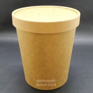 Brown Kraft Paper Bowl 32 Oz