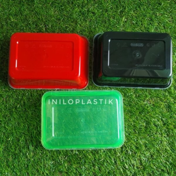 Thinwall Foodpack 740ml - 3 warna tampah belakang