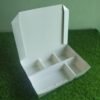 Lunch Box Putih Sekat 5 Laminasi Kraft White Plain - Image 5