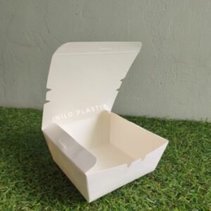 Paper Lunch Box Ukuran Small - S - Paper Box Kertas - Box Siomay