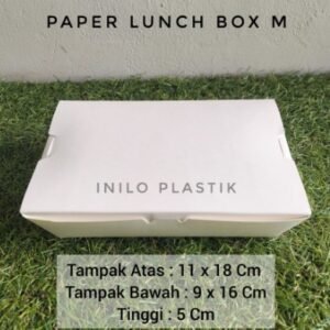 Lunch Box Kertas, paper tray ukuran medium