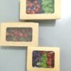 Food Grade Brown Kraft Paper Lunch Box Ukuran (L) / paper box (L)