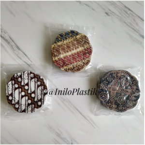 Alas Makan Batik Bulat / Paper Doilies Kertas Doyleys 3,5"