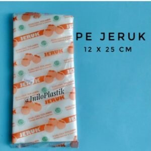 Plastik setengah Kilo Merk Jeruk 12 x 25 Cm