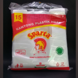 Kantong Kresek Sparta Kecil / Plastik Bungkus Belanja HDPE