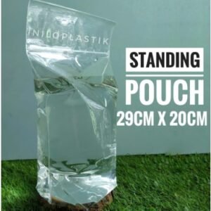 Standing Pouch Transparan Plastik Ziplock Bestfresh ukuran 20x29cm