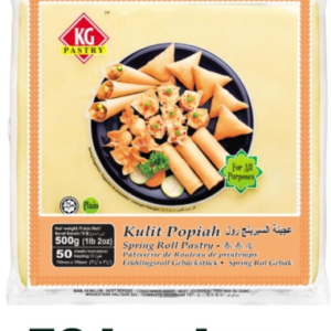 KG Pastry Spring Roll 7,5" / Kulit Popiah 500gr - 50 Sheets