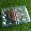 Egg Tray / Mika Telur / Tempat Telur isi 6 dengan Klip Pengunci