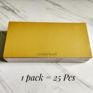 Tatakan 25x12 cm isi 25