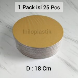 Tatakan 18 Cm Gold