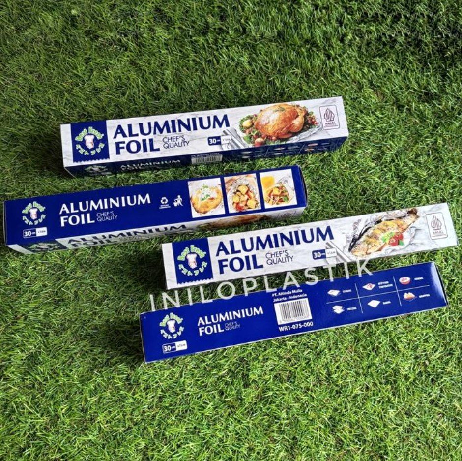 Aluminium foil roll dapat masuk oven